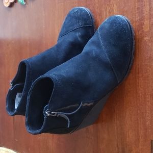 Toms Ankle Booties Black